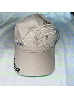 Vintage OC OutdoorCap Striper Fishing Embroideredd Baseball Cap